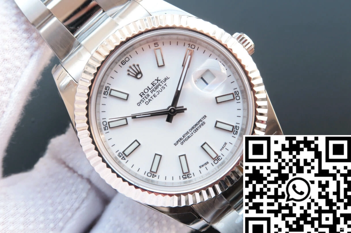 Rolex White Datejust Dial Factory M126334-0009 EW 0903